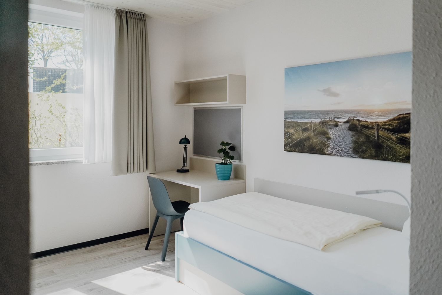 Zimmer in der Suchtklinik